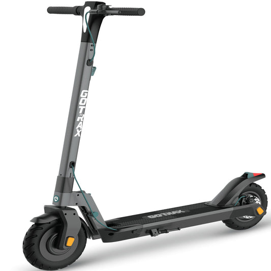 G3 plus Adult Electric Scooter, 300W 10" Tires Max 18 Mile Foldable Escooter for Adult, Gray