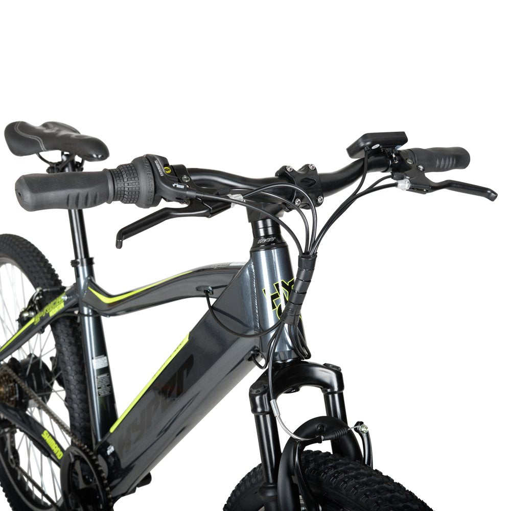 26" 36V Electric Mountain Bike for Adults, Pedal-Assist, 250W E-Bike Motor, Black