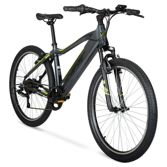 26" 36V Electric Mountain Bike for Adults, Pedal-Assist, 250W E-Bike Motor, Black